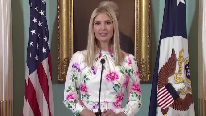 Ivanka Trump join for the release of the Annual Trafficking in Persons Report