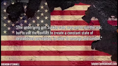 Conflict is Used to Create a Constant State of Destabilized Perception for Systematic Control