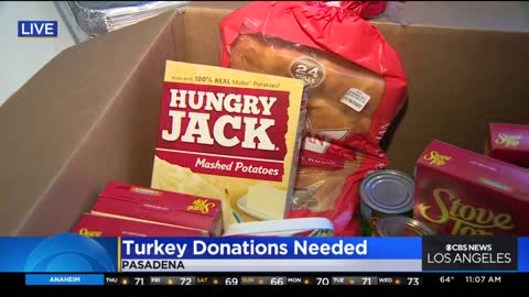 Turkeys needed for Union Station Thanksgiving meals