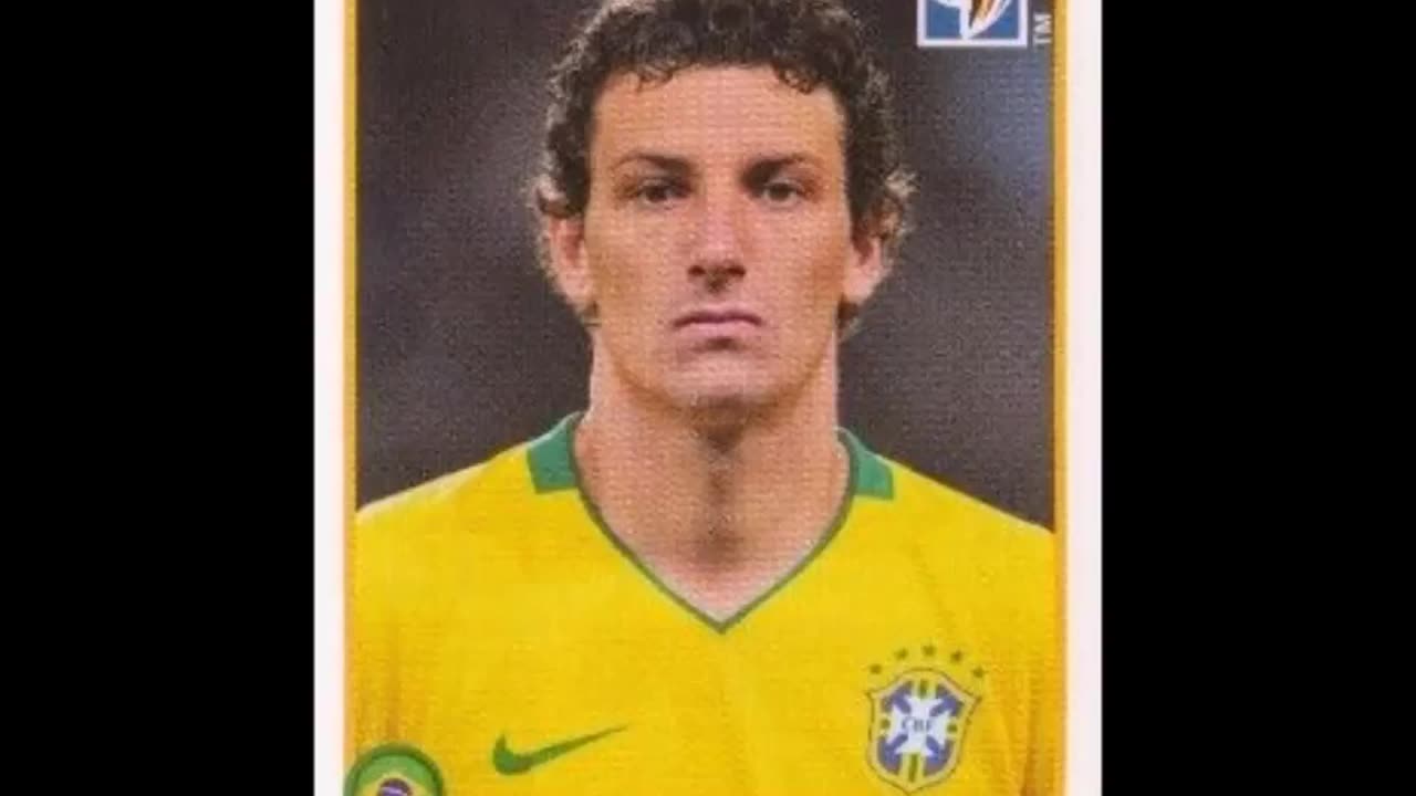 PANINI STICKERS BRAZIL TEAM WORLD CUP 2010