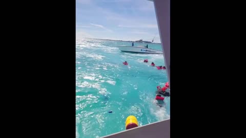 Ferry Sinks In Bahamas