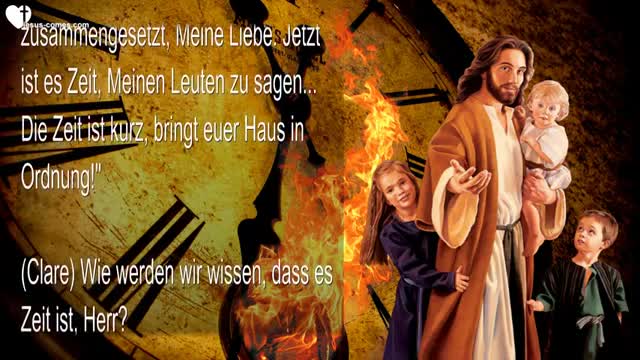 Diese Ereignisse sind Mein letzter Aufruf zur Buße vor der Entrückung ❤️ Warnung von Jesus Christus