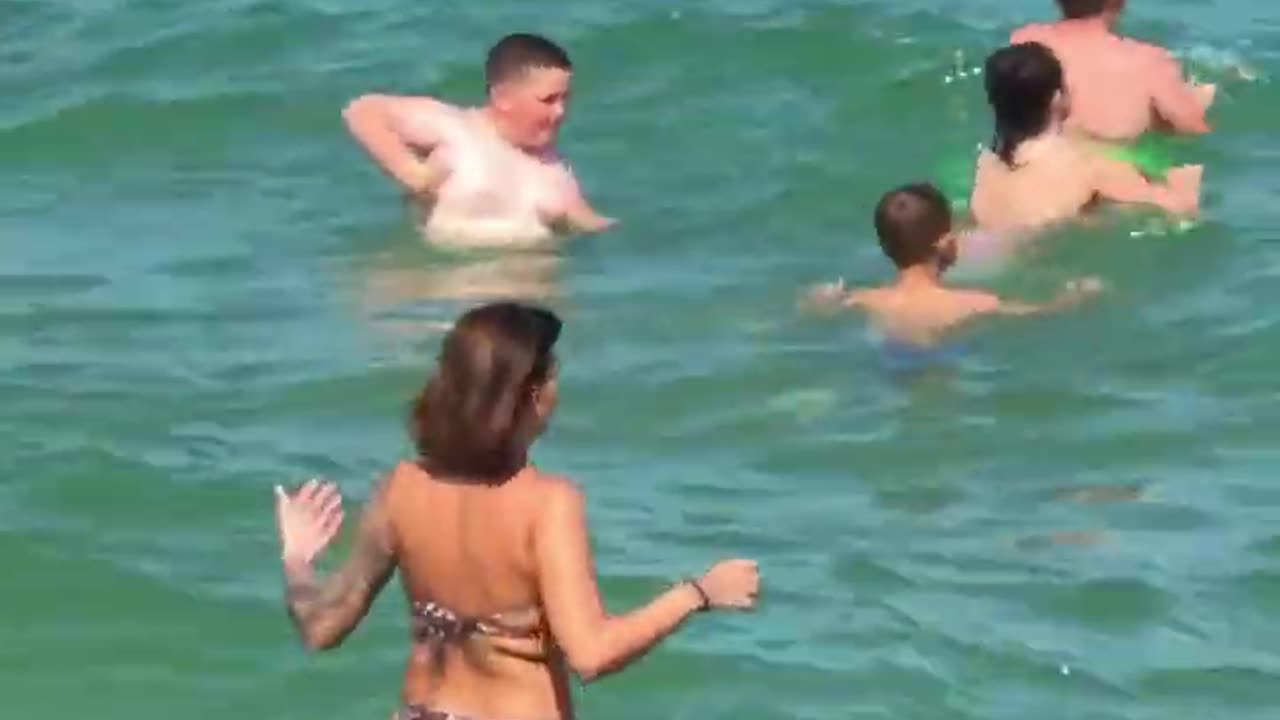 Sunny beach.