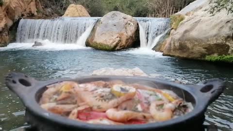 Moroccan tagine in akechour (morocco)