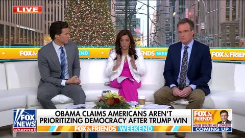 'POWER OF PROJECTION' Obama shredded for 'deeply bitter,' 'angry' post-election speech