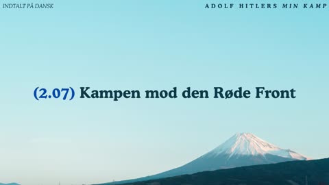 Adolf Hitlers Min Kamp (2.07) Kampen mod den Røde Front