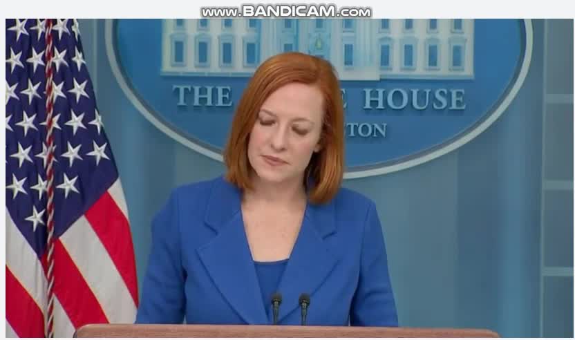 Psaki DODGES / DEFLECTS more questions on Joe and Hunter Biden's conflicts of interests.