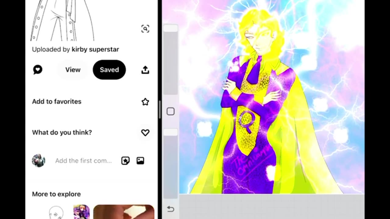 Quantum flash man Speedpaint