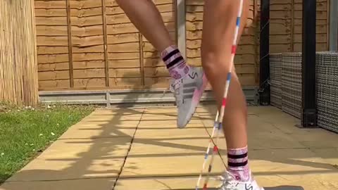 Master your jump rope footwork PART 7 - high knees tutorial