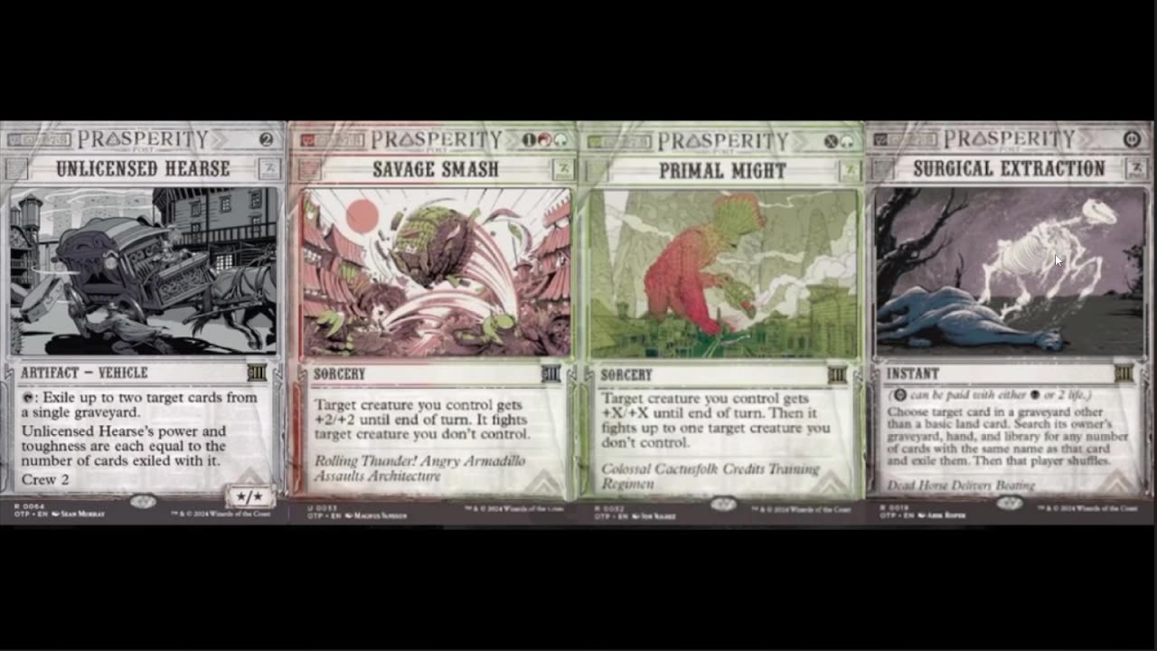 Thunder Junctions leaks 4/1