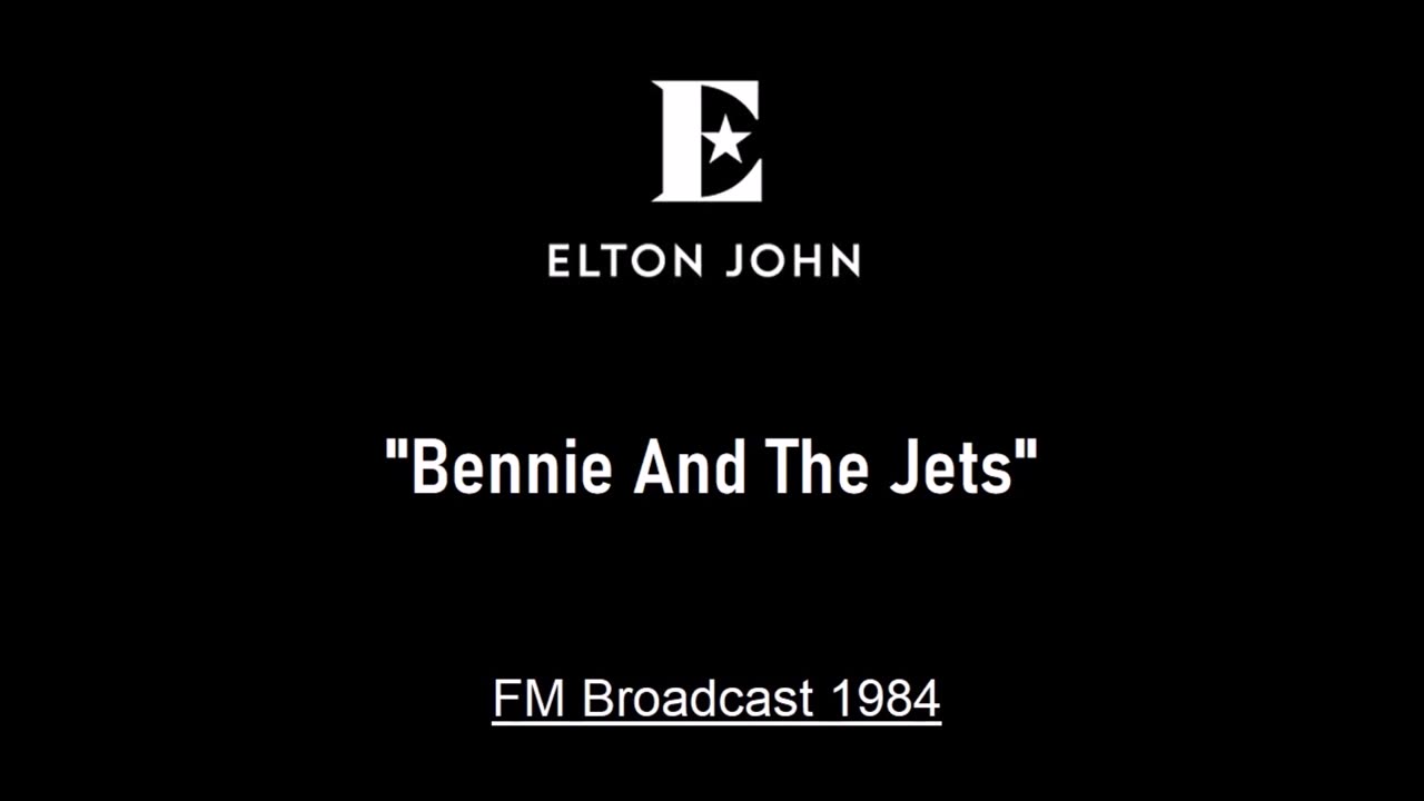 Elton John - Bennie And The Jets (Live in Worcester, Massachusetts 1984) FM Broadcast