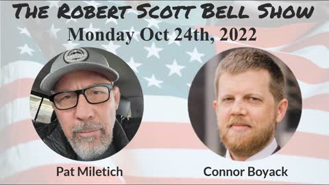 The RSB Show 10-24-22 - Pat Miletich, Organic nutrition, Connor Boyack. Libertas Institute