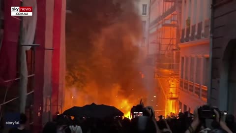 Fire explosions to ransacking stores: France's chaotic protests continues