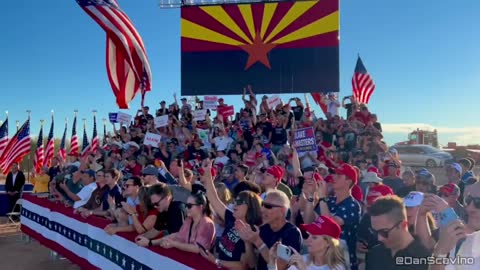 Dan Scavino Post: HAPPENING NOW in Mesa, Arizona
