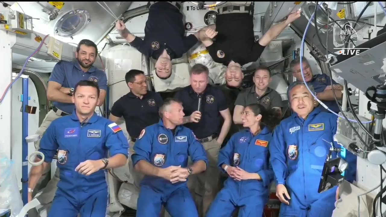 Crew-7 Arrives At The Space Station Aboard SpaceX Dragon Endurance