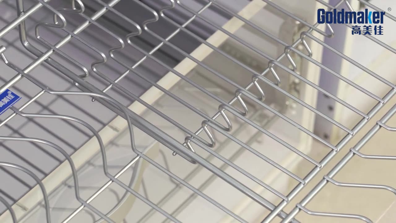 Organize Your Kitchen in Style! Get the pull cabinet basket today!