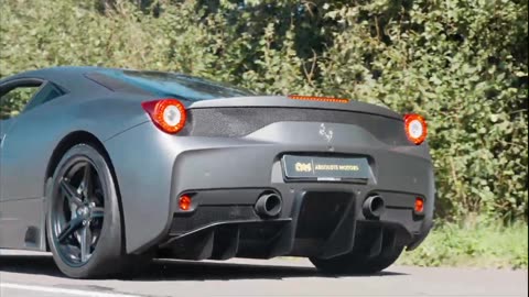 Ferrari 458 Speciale with Novitec Race exhaust system