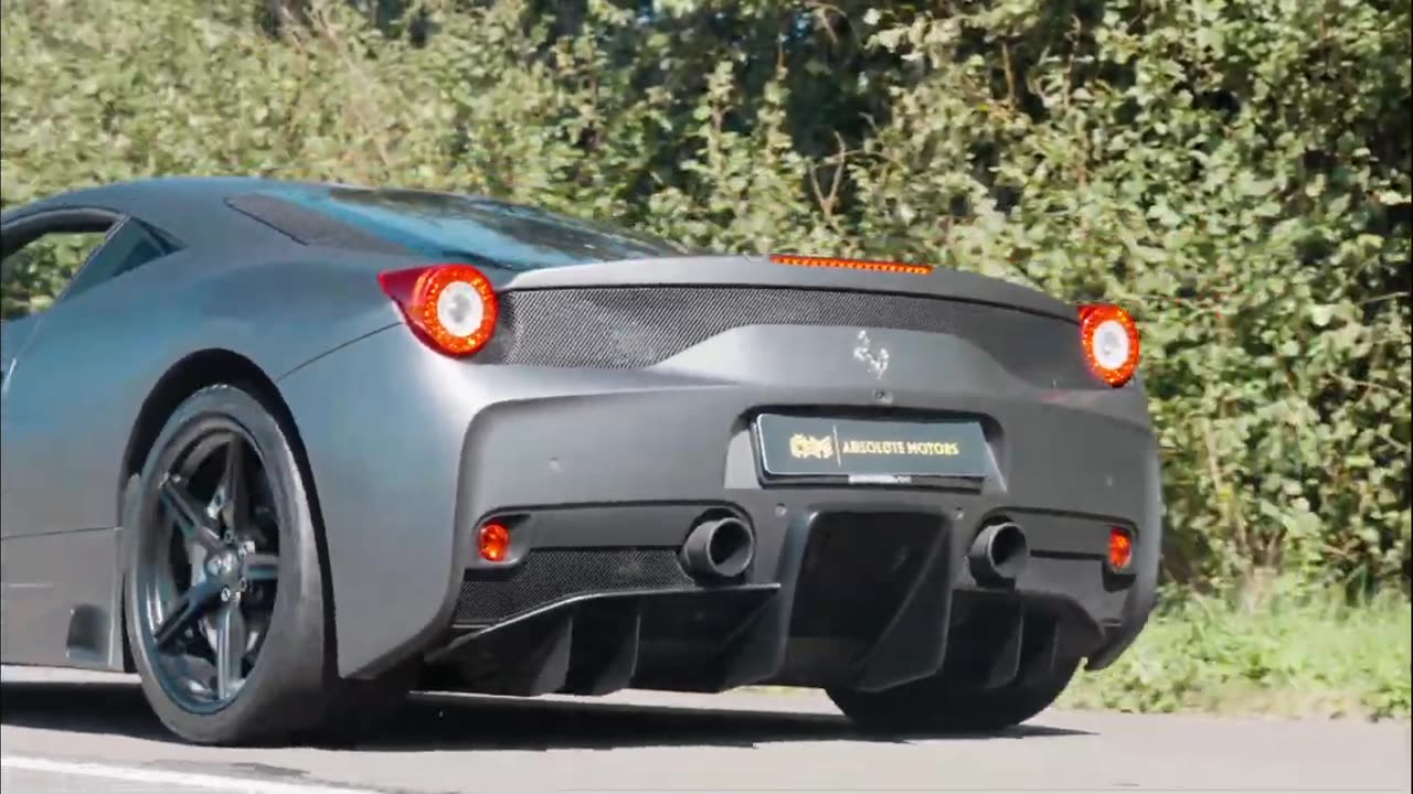 Ferrari 458 Speciale with Novitec Race exhaust system