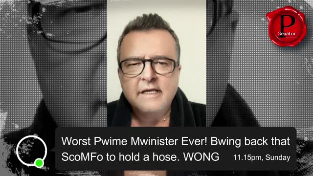 The 13 O'Clock News UPDATE: PM Elbow in Alice 😍😝🤣