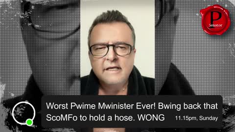 The 13 O'Clock News UPDATE: PM Elbow in Alice 😍😝🤣