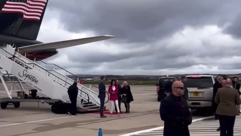 PRESIDENT TRUMP ARRIVAL IN SCOTLAND