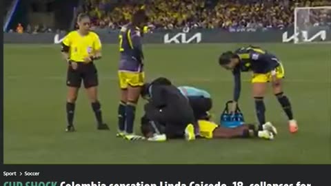 2023 A PLAYER COLLAPSED ON THE PITCH - THE NORM SINCE THE JABS