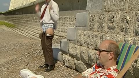 At the Beach | Mr. Bean