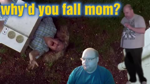 Andy Ditch Watches Mom falls Does NOTHING