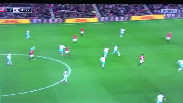 Ibrahimovic goal, Mkhitaryan with the assist!