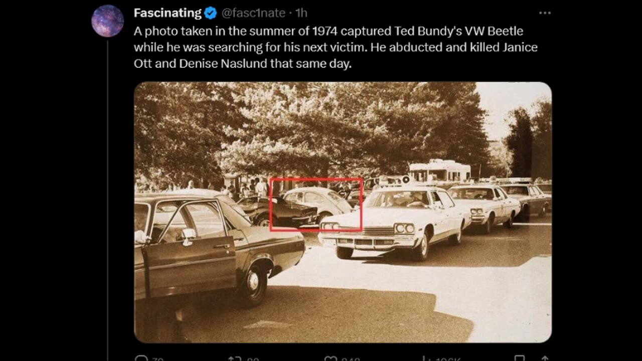 Fascinating - Ted Bundy's car