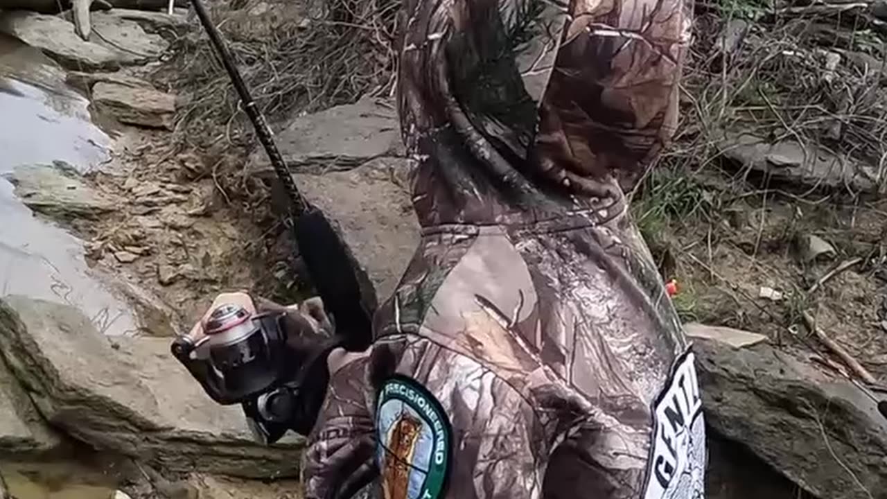 Parenting WIN | Hefty Hybrid Bass on an Ultra Light Reel