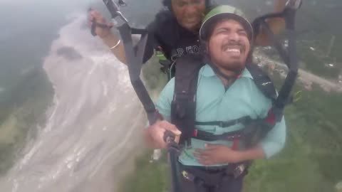 Paragliding India Funny video