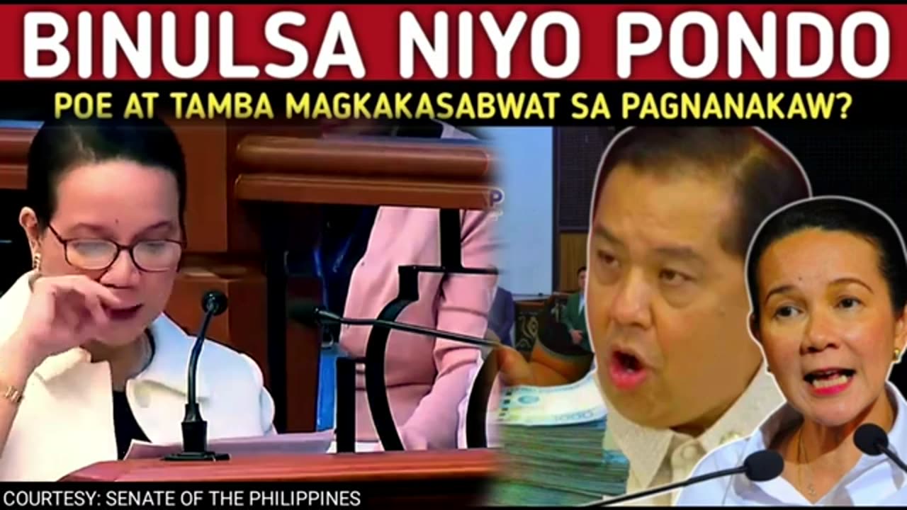 HAY*P KA POE! BISTADO NAKIPAGSABWATAN KAY TAMBA SA BILYON-BILYONG AKAP BINULSA?