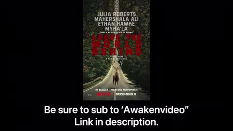 HIDDEN MIND-CONTROL AUDIO FILES FOUND IN “LEAVE THE WORLD BEHIND” #1 WORLDWIDE NETFLIX - MUST SEE!