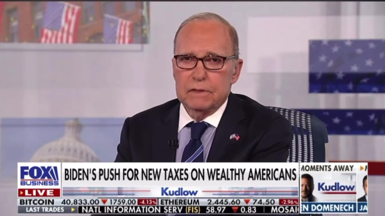 Larry Kudlow: The dirty little secret Biden won’t talk about