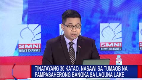 Tinatayang 30 katao, nasawi sa tumaob na pampasaherong bangka sa Laguna Lake