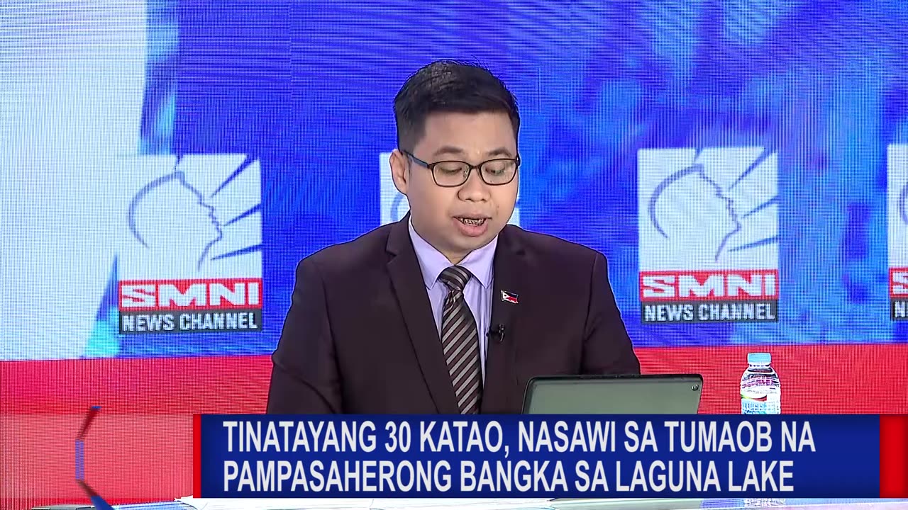Tinatayang 30 katao, nasawi sa tumaob na pampasaherong bangka sa Laguna Lake