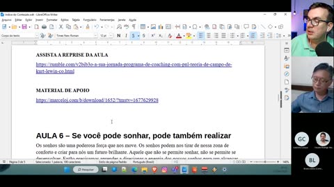 A SUA JORNADA - Programa de Coaching com PNL - ALINHAMENTO DE NÍVEIS NEUROLÓGICOS - Aula 10