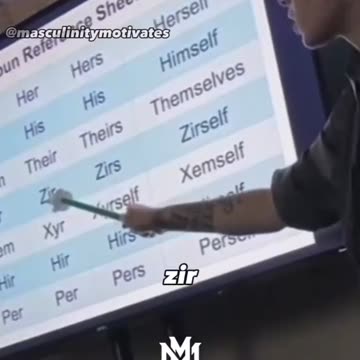 "Zir" Teacher Darren Tells Kids This Is How The World Is "Progressing"