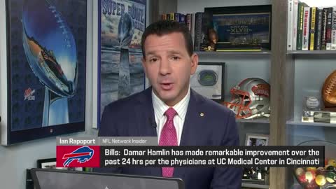 Damar Hamlin Has Opened His Eyes & Is On The Road To Recovery