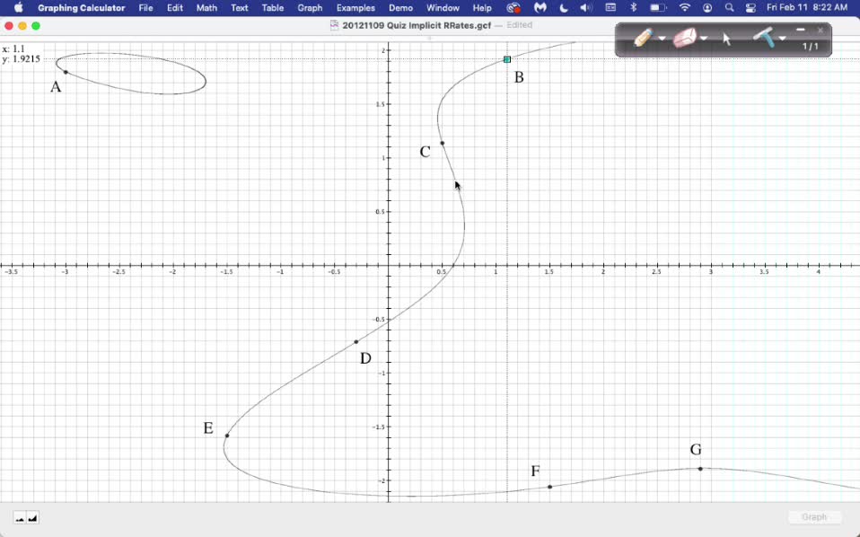 MAT 265 Fri Feb 11: Implicit Differentiation Intro