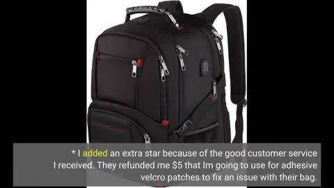 FENRUIEN Business Travel Backpack for Men Expandable-Overview