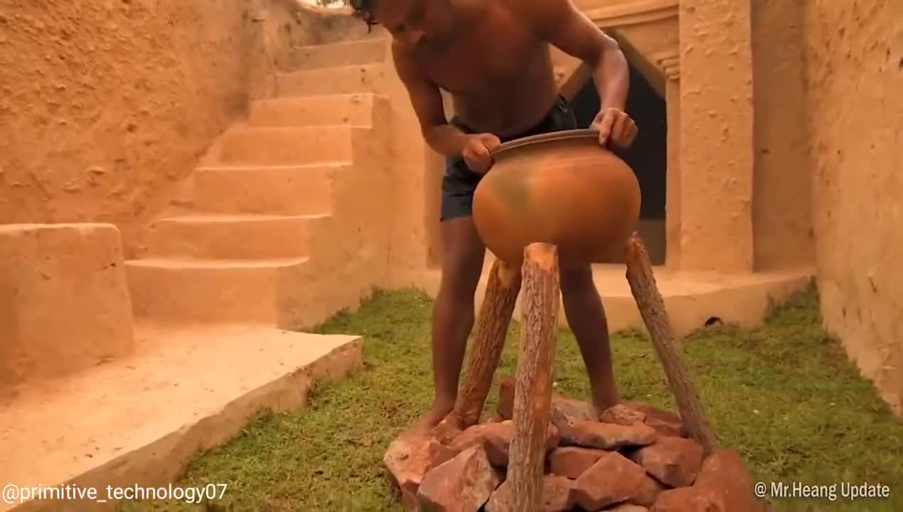 Best Way of Survival In Jungle & Building Hidden House with Swimming pool