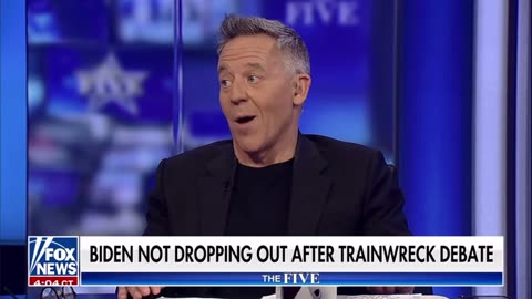 Gutfeld - the debate reveals what the Dems have known all along - Biden is lost!