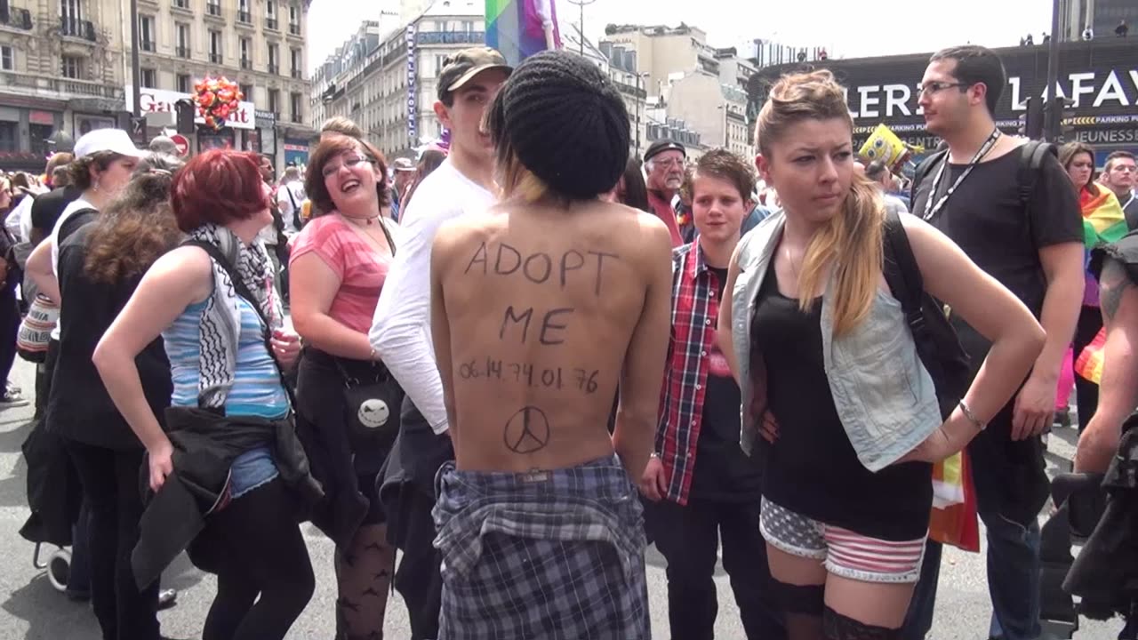 Paris France Gay LGBTWQIA_ Pride 2013 Part 1