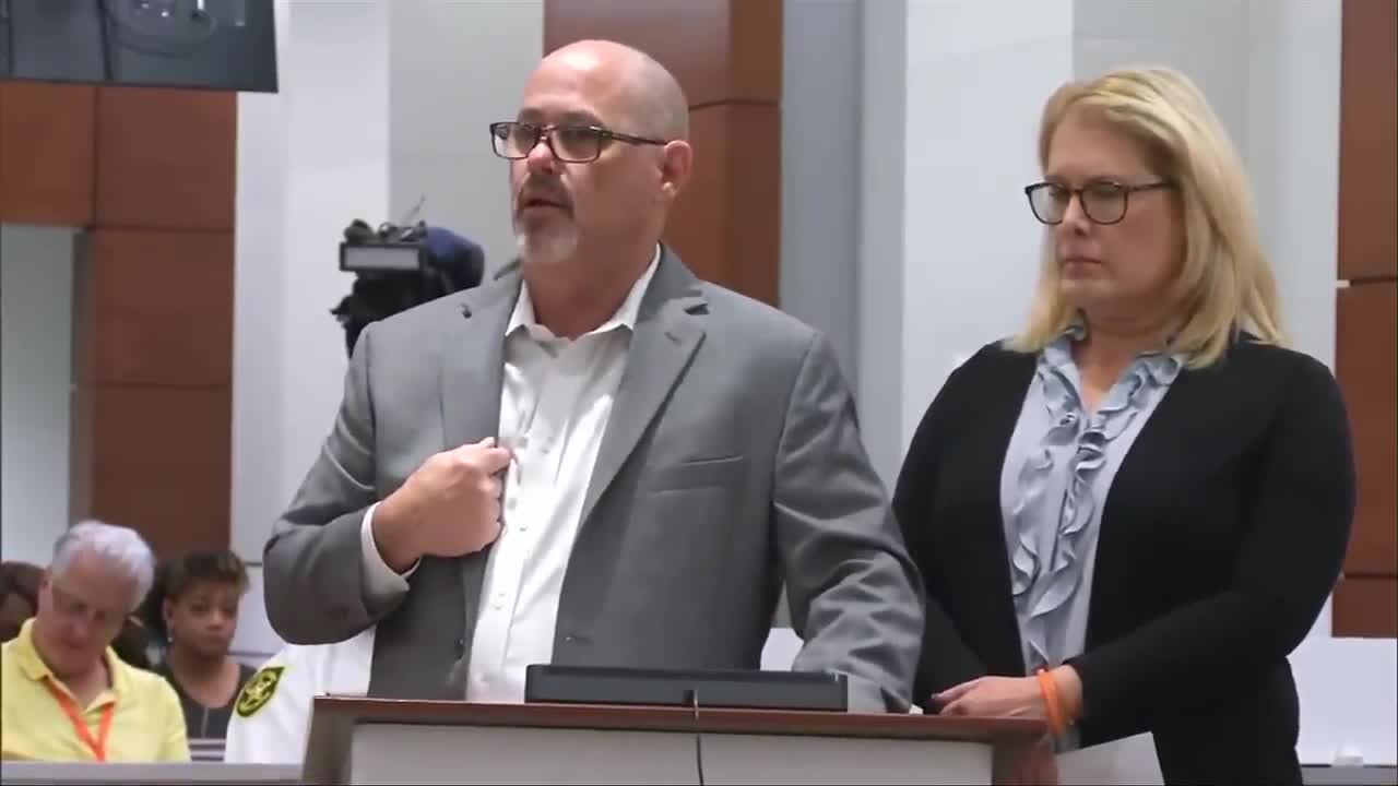 watched you kill my daughter': Parkland father faces Nikolas Cruz, blasts defense attorneys