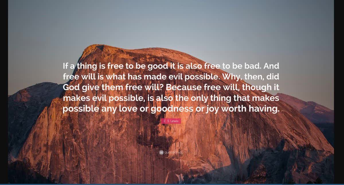 Soul of the EveryMan - Free Will: Separating Creation from Creator