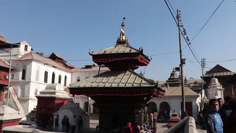 Pashupatinath temple / Hindu Cremations / Kathmandu Nepal