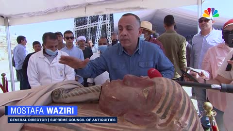 Egyptian Mummies Discovered After Being Buried For More Than 2,600 Years _ NBC News