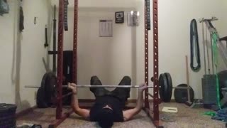 Reverse Grip Floor Press